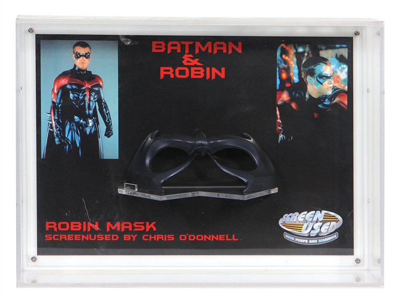 Chris ODonnell (Robin) "Batman & Robin" Screen Used Mask