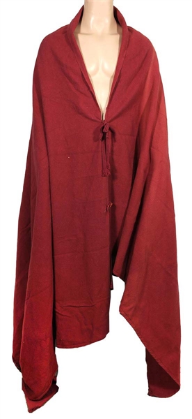 "The Ten Commandments" Film Worn Burgundy Robe with Western Costume Co. Label