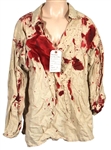 Mel Gibson "The Patriot" Screen Worn Bloodied Shirt