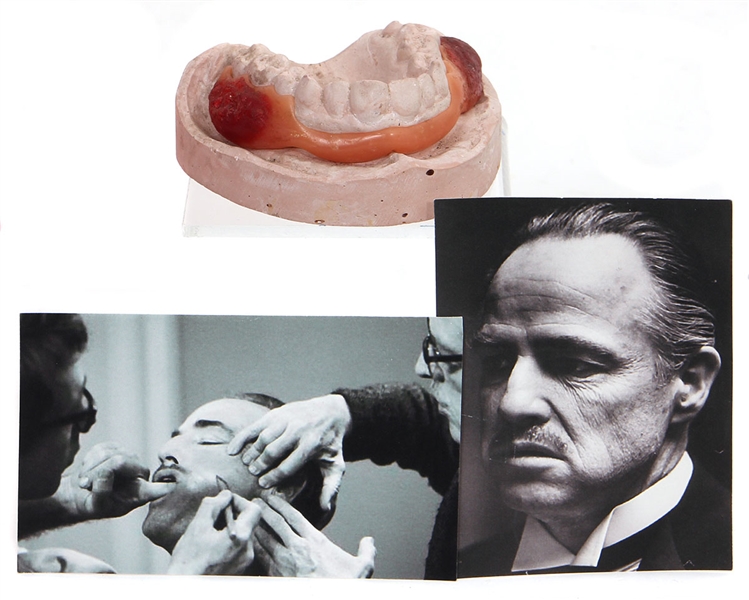 Marlon Brando "The Godfather" Original Wax Teeth Model