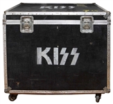 KISS Peter Criss Drums Road Flight Case 1975 Dressed To Kill / Alive Concert Tour from 2001 Official Kiss Auction