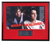 WHAM! Make It Big Album Platinum Sales In-House Award George Michael 1984