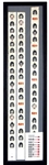 KISS 1977 Slot Machine Reels Overlay Graphics Strip Set Framed formerly owned by Bill Aucoin – Holy Grail KISS Toy