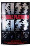 KISS 1978 Double Platinum Album Casablanca Records USA Store Display Promo Poster Aucoin Never Hung High Grade Condition
