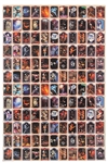 KISS 1978 Donruss Card Set Series 1 Full Size 42.5" x 27.5" Uncut Card Sheet Aucoin containing 2 Complete Card Puzzles