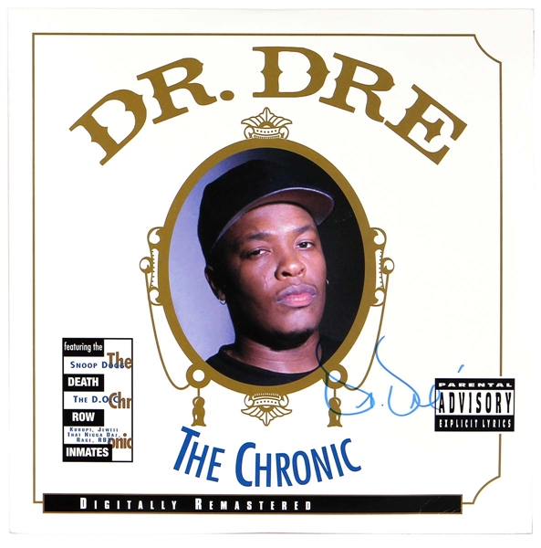 Dr. Dre Signed “The Chronic” Album JSA