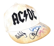 AC/DC Autographed & Video Worn Are You Ready Music Video Cap & Boiler Suit