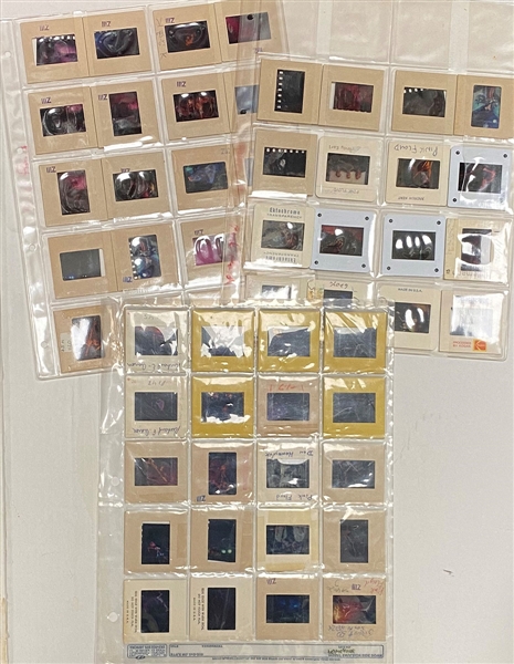 Pink Floyd Collection Of 56 Colour Transparencies