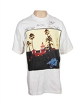 The Eagles Fully Signed “Hotel California” T-Shirt REAL