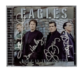The Eagles Signed “Hole in The World” CD Cover REAL