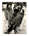 Black Sabbath Band Signed Photograph (Incredible Black Sabbath Inscription) JSA