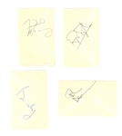 Queen Band Signed Autograph Book Pages JSA