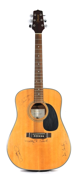 The Eagles Band Signed Takamine Acoustic Guitar ACOA