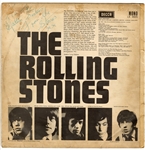 The Rolling Stones Factory Sample Of “The Rolling Stones” Extremely Rare with Handwritten Message