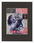 Eddie Van Halen Signed Guitar Legends Magazine With Incredible Inscription