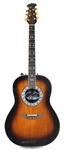 Def Leppard Steve Clark and Phil Collen’s Owned & Stage Played Ovation Acoustic Guitar