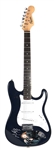 Meat Loaf Signed Custom Fender Guitar