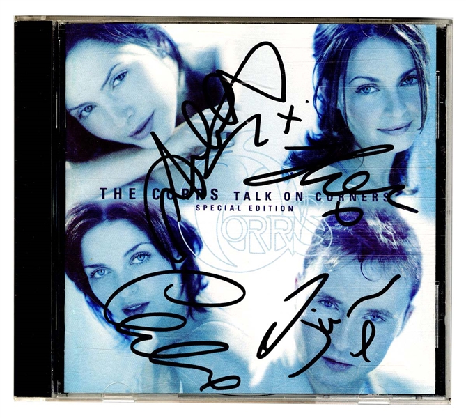 The Corrs Signed CD Cover 