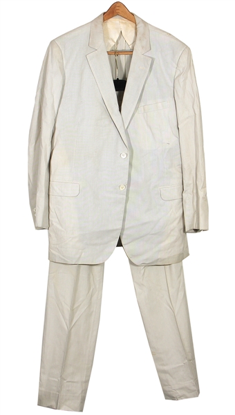 Albert Grossman Owned & Worn White Suit