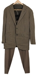 Albert Grossman Owned & Worn Checked Jacket and Pants