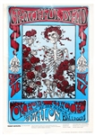 Grateful Dead Skeleton & Roses FD-26 Avalon Ballroom Poster Sept. 16-17, 1966 4th Edition