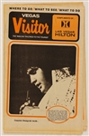 Elvis Presley Las Vegas Hilton Vegas Visitor Original Showguide