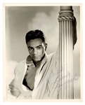 Johnny Mathis Vintage Signed Photograph 