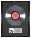 Bruce Springsteen “Born to Run” Original Platinum Record Award