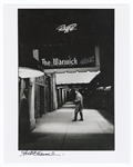 Elvis Presley Original Alfred Wertheimer Signed and Stamped Photograph