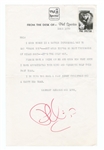 Phil Spector Signed Letter to Beatles Road Manager Mal Evans