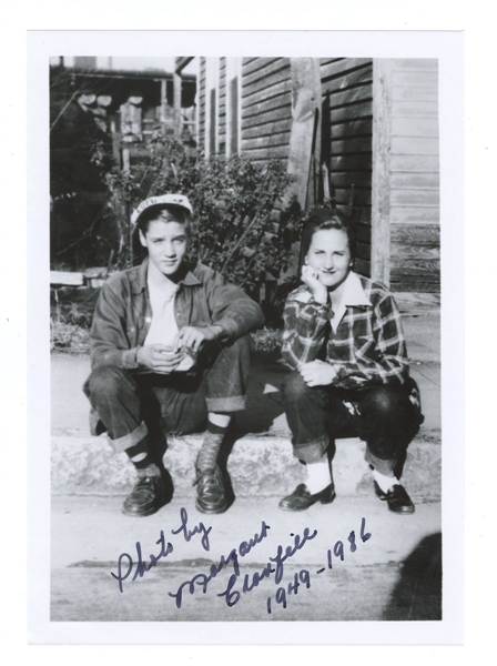 Elvis Presley Rare Very Early Original Photograph