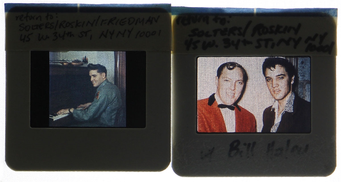 Elvis Presley Original Negatives and 1965 Press Photograph