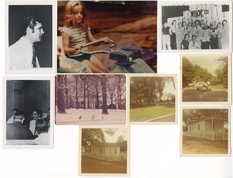 Elvis Presley Original Set of Photographs: Family and Home