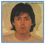 Paul McCartney & Linda McCartney Signed “McCartney II” Album Caiazzo & JSA
