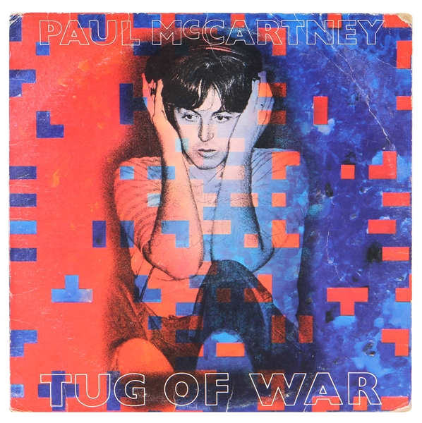 Paul McCartney Vintage Signed “Tug of War” Album Caiazzo & JSA
