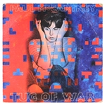 Paul McCartney Vintage Signed “Tug of War” Album Caiazzo & JSA