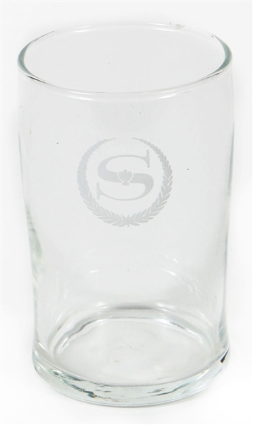 Elvis Presley Used Sheraton Hotel Glass