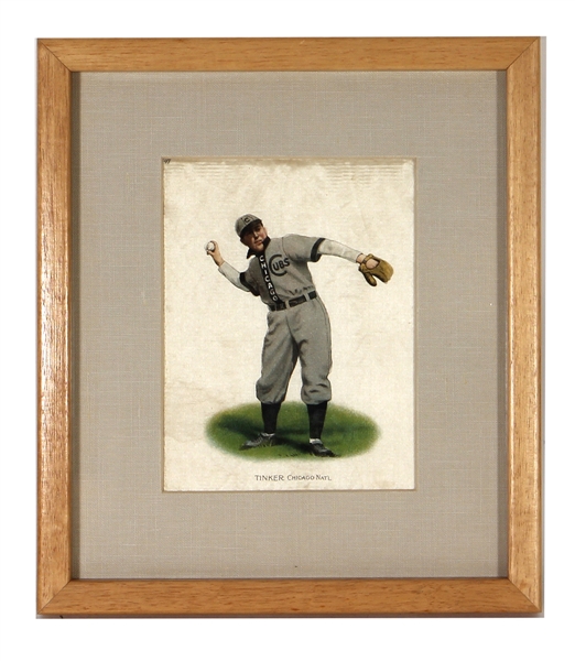 1912 S81 Large Silk Premium #97 Joe Tinker