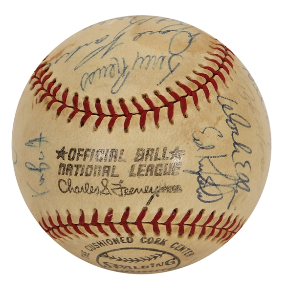 Lot Detail - 1974 Pittsburgh Pirates Team Signed Baseball (23 ...