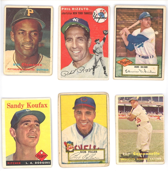 Lot of 9 Topps Star Baseball Cards