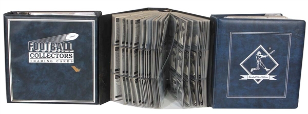 3 Binder Assortment of Sports Trading Cards (More than 1500 cards)