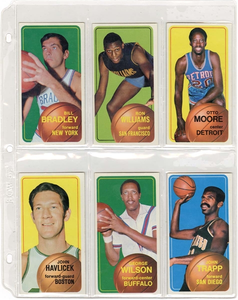 Lot Detail - 1970-1971 Topps Basketball Complete Set (175)