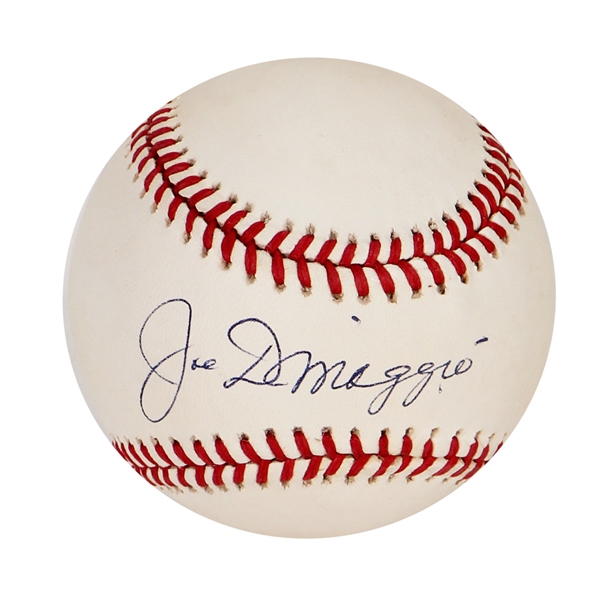 Joe DiMaggio Signed Baseball JSA