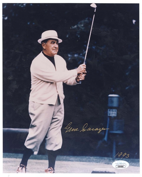 Gene Sarazen Signed Photograph JSA