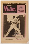 Elvis Presley Las Vegas Hilton "Vegas Visitor" Original Showguide