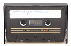 Original Unreleased Cassette Tape of Prince Rehearsing I Would Die For You