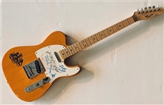 Allman Brothers Band Signed Fender Squier Telecaster Guitar PSA BECKETT
