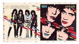 KISS Asylum USA Album Cover Production Proof Sample 1985
