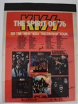 KISS Original 1976 Tour Artwork