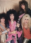 KISS Vinnie Vincent Invasion “Boyz Are Gonna Rock” Music Video Worn Neon Pink Fringed Shirt 1986